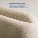 Ver imagem 7 de Sofá Modular 2 Lugares Bouclé Orla 190cm CabeCasa MadeiraOriginals Bege Areia