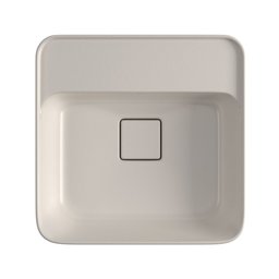 Cuba De Sobrepor Deca Slim 40X40 L.21040.M.26 Quadrada Com Mesa Barbante - 3