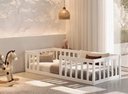 Ver imagem 1 de Cama Solteiro Montessoriane com Grade Branco Nemargi