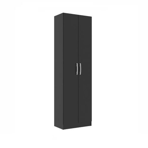 Armário Multiuso 2 Portas Black - Evidência