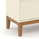 Ver imagem 6 de Jogo de Quarto Infantil Unique com Guarda Roupa 3 Portas e Cômoda 3 Gavetas Off White/eco Wood - Mat