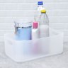 Conjunto 4 Caixas Organizadoras Pequenas 1,5L e 1 Caixa Grande 5,4L com Alças Fit Coza Natural - 2
