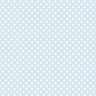 Papel de Parede Adesivo Azul com Bolinhas Brancas Bebê 15m - 1