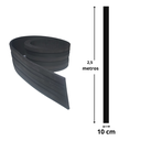 Ver imagem 3 de Painel Ripado Decorativo Quarto Eva Autocolante 10cm - 2,5m Preto