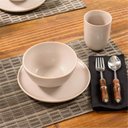 Ver imagem 3 de Jogo de Caneca Copa e Cia 2 Peças Vivant em Cerâmica Areia