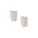 Ver imagem 1 de Jogo de Caneca Copa e Cia 2 Peças Vivant em Cerâmica Areia