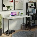 Ver mais imagens de Mesa de Escritório Industrial Cinza 120cm Mood Madesa