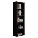 Ver imagem 1 de Estante para Livros com 4 Prateleiras 60cm Julia Preto - Montanaris Decor Md Montanaris Decor