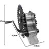 Engenho Moedor de Cana Manual 3 Rolos em Inox Fc70 Copametal - 2