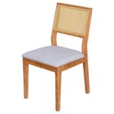 Ver imagem 1 de Cadeira Nia - Cinza Linho