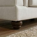 Ver mais imagens de Sofa 2 Lugares Capitone Acorde 190 cm Pes MDF Linho Tcs 701 Moll