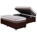 Ver imagem 1 de Cama Box Baú Solteiro: Colchão Molas Masterpocket Ensacadas Herval Maxspring Sublime + Base Crc