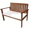 Conjunto para Jardim com Mesa Lateral, 2 Poltronas e Banco em Madeira Maciça Havelock  - 2