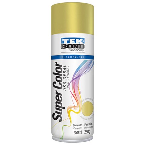 Spray Dourado Uso Geral 350 Ml Tekbond