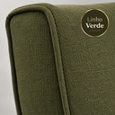 Ver imagem 2 de Poltrona Organica Curva Moderna Premiun Designe Exclusivo Ergonomica Luxuosa Linho Curve Sala Recepç