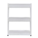 Ver imagem 7 de Prateleira Armário Organizador 3 Cestos com Rodinhas