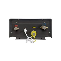 Aquecedor a Gás Digital 9 Lts Home Black Fluxo Balanceado Komeco C/ Chamine:gn/preto - 5