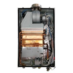 Aquecedor a Gás Digital 9 Lts Home Black Fluxo Balanceado Komeco C/ Chamine:gn/preto - 2