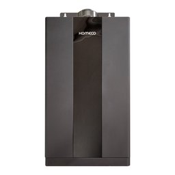 Aquecedor a Gás Digital 9 Lts Home Black Fluxo Balanceado Komeco C/ Chamine:gn/preto - 1
