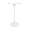 Mesa Bistrô Saarinen Tulipa Redonda Branca 60cm Waw Design - 1