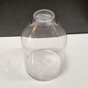 Ver imagem 4 de Vaso Decorativo de Vidro Transparente 23x15x15cm Enfeite Sala Mesa Estante