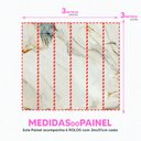 Ver imagem 5 de Papel de Parede Painel 3D Mármore Calacata Bege 3M Revestimento Auto Colante Brilho Marmorizado