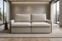 Ver imagem 4 de Sofá-cama Grande 200m Conforto Máximo Design Sofisticado