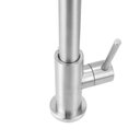 Ver imagem 5 de Torneira Cozinha Monocomando Mesa Inox Bica Articulada 360°