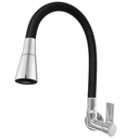 Ver imagem 4 de Torneira Cozinha Parede Gourmet Cônico Preta/Cr 2168 C-65