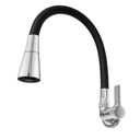 Ver imagem 3 de Torneira Cozinha Parede Gourmet Cônico Preta/Cr 2168 C-65