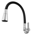 Ver imagem 3 de Torneira Cozinha Parede Gourmet Cônico Preta/Cr 2168 C-65