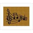 Ver imagem 1 de Tapete Capacho Notas Musicais