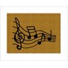 Tapete Capacho Notas Musicais - 1