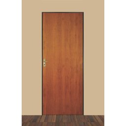 Kit Porta de Madeira Lisa Açomad Mgm 215 x 65cm Melamínico - 1 Kit Porta de Madeira Lisa Açomad Mgm 215 x 65cm Melamínico - 1