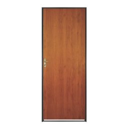 Kit Porta de Madeira Lisa Açomad Mgm 215 x 65cm Melamínico - 2 Kit Porta de Madeira Lisa Açomad Mgm 215 x 65cm Melamínico - 2