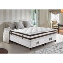 Ver imagem 1 de Cama Box King Colchão + Box 193x203 Molas Ensacadas Cama Inbox Relax Pillow