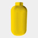 Ver imagem 1 de Vaso Decorativo - Modelo Alto Ribbed - Amarelo