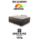 Ver mais imagens de Base Box Baú Casal 138x188 Linho Cinza com Colchão Relax Adorabile Molas Ensacadas