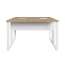 Ver imagem 5 de Mesa de Trabalho para Escritório 2 Lugares Mac Bra 1,20m F5