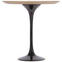 Ver imagem 2 de Mesa Lateral Tulipa Saarinen Redonda 51 cm Freijó Preto