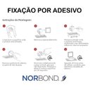 Ver imagem 4 de Gancho Multiuso Porta Toalhas Adesivo Dupla Face - Cromado