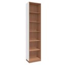 Ver imagem 1 de Guarda Roupa Modulado Cantoneira Lateral 2450mm Setiba Plus Rimo Carvalho/branco