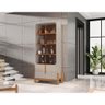 Conjunto Sala de Estar Completo Seville Off White Cedro - 5