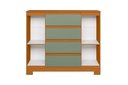 Ver imagem 5 de Cômoda Atena 4 Gavetas 2 Portas - Cinamomo Sálvia - Albatroz