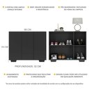 Ver imagem 3 de Sapateira 3 Portas Nina Multimóveis V6019