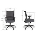 Ver imagem 5 de Cadeira de Escritório Marelli Impact 2657 Mescla Areia com Base Polida