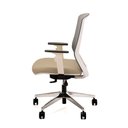 Ver imagem 2 de Cadeira de Escritório Marelli Impact 2657 Mescla Areia com Base Polida