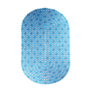 Ver imagem 1 de Tapete para Banho Banheiro com Gotas Azul 68 X 38cm Durín