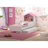 Cama Solteiro Princesa Branca e Rosa com Auxiliar Vitamov - 1