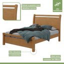 Ver imagem 2 de Cama Casal Reali Móveis Lopas